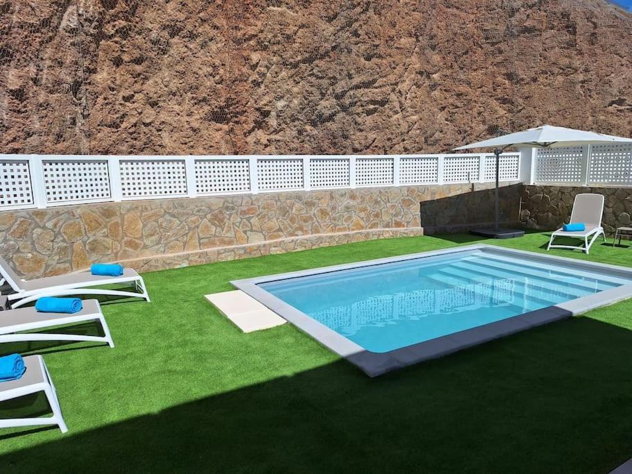 Malibu Mogan Secret Pool Villa - Piscina Privada Y Climatizada - Exclusive Heated Pool La Playa de Tauro Eksteriør billede