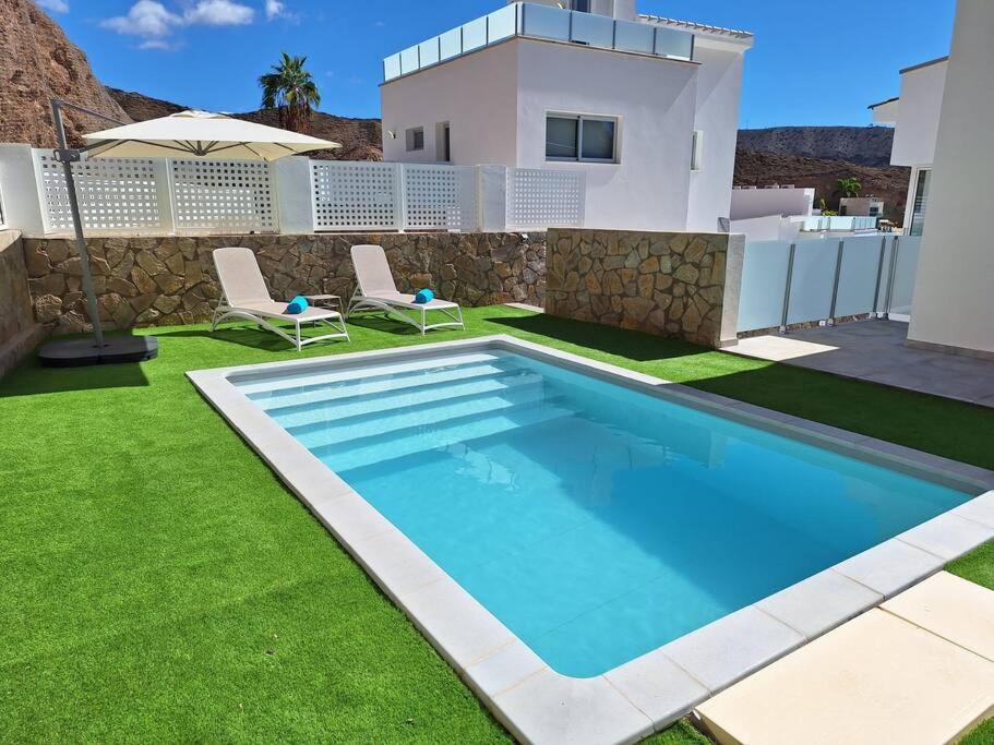 Malibu Mogan Secret Pool Villa - Piscina Privada Y Climatizada - Exclusive Heated Pool La Playa de Tauro Eksteriør billede